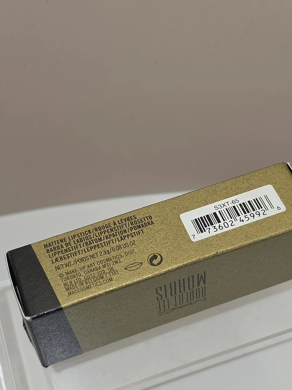 MAC Cosmetics Robert Lee Morris Nude Pink Lipstick